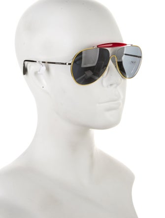 Prada Aviator Tinted Sunglasses