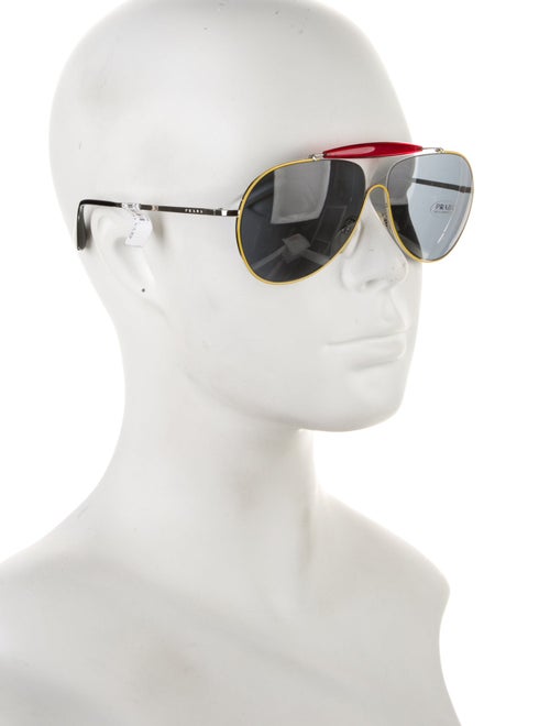 Prada Aviator Tinted Sunglasses