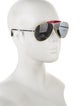 Prada Aviator Tinted Sunglasses