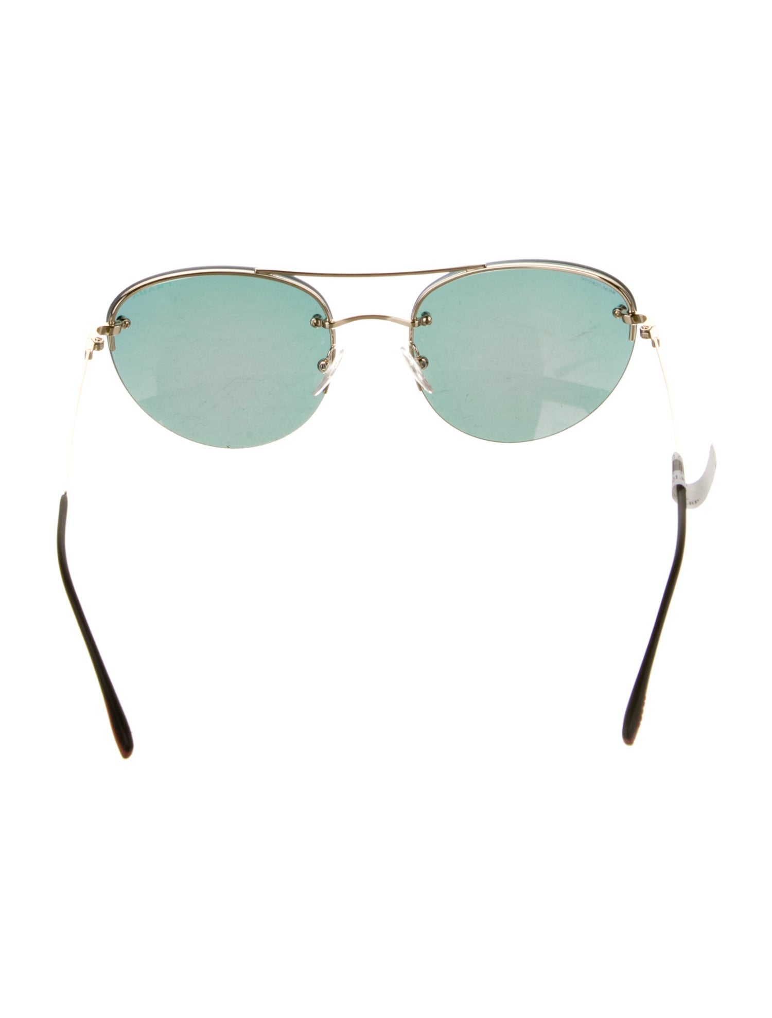 Prada Aviator Mirrored Sunglasses