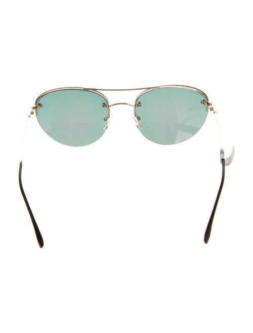 Prada Aviator Mirrored Sunglasses