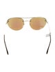 Prada Sport Aviator Mirrored Sunglasses