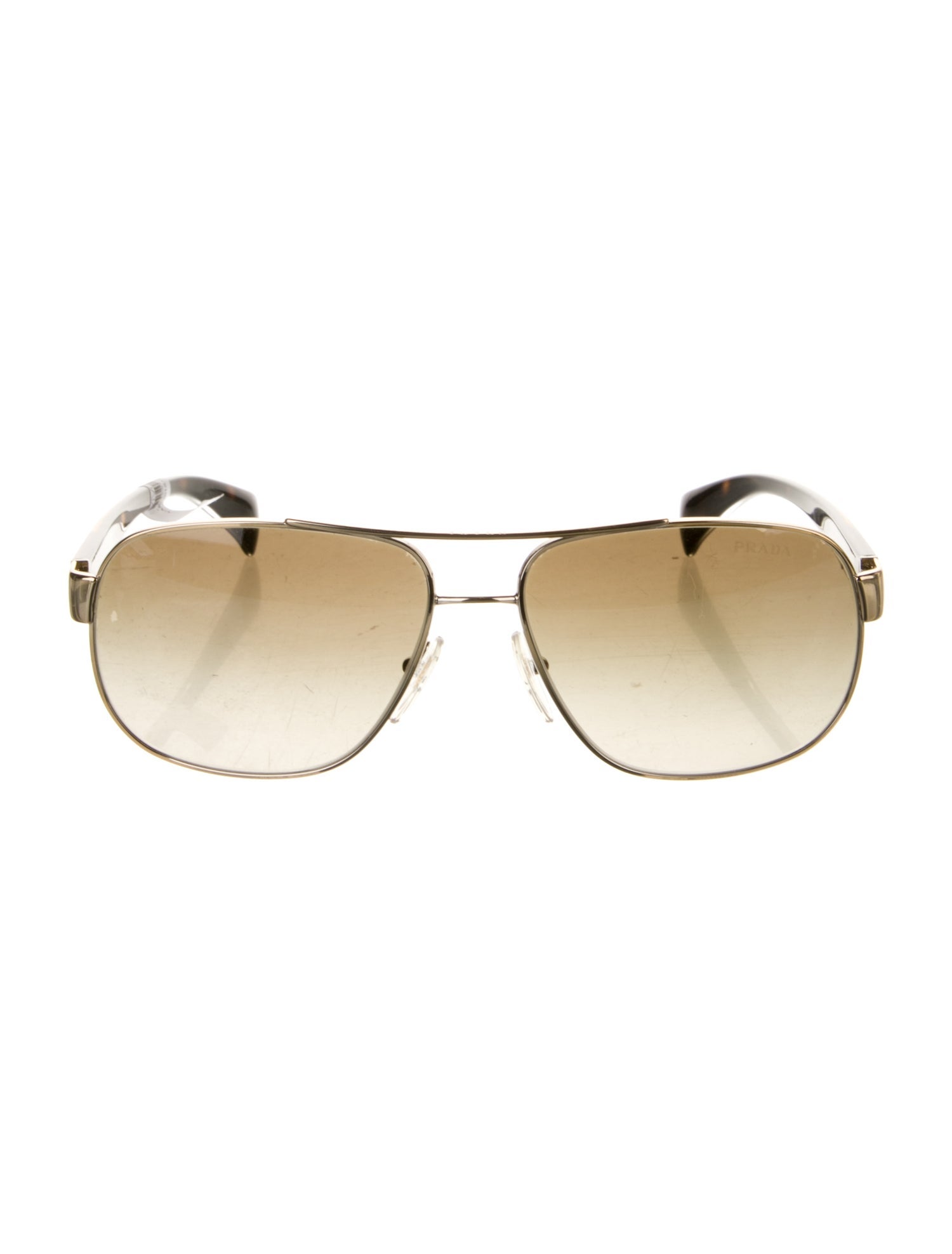 Prada Aviator Gradient Sunglasses