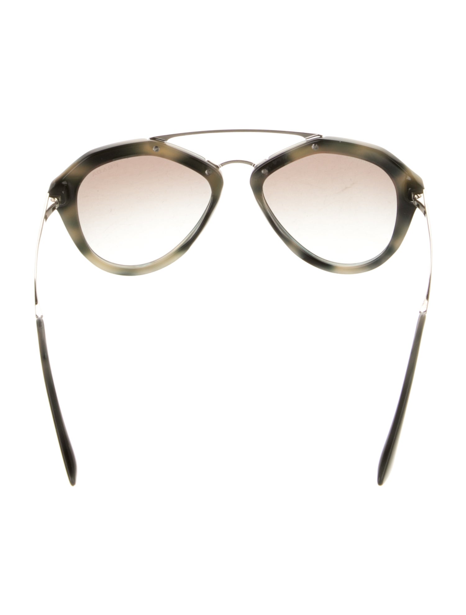 Prada Aviator Gradient Sunglasses