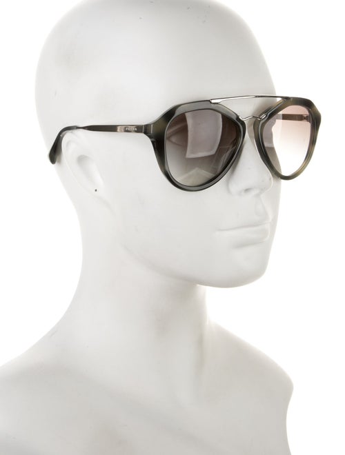 Prada Aviator Gradient Sunglasses