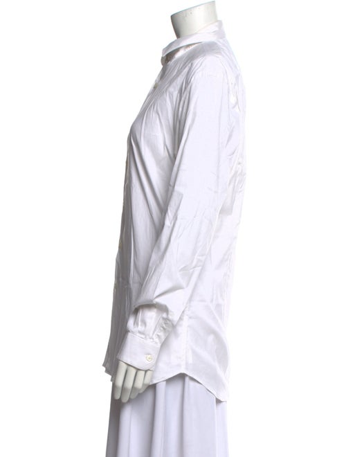 Prada Long Sleeve Button-Up Top