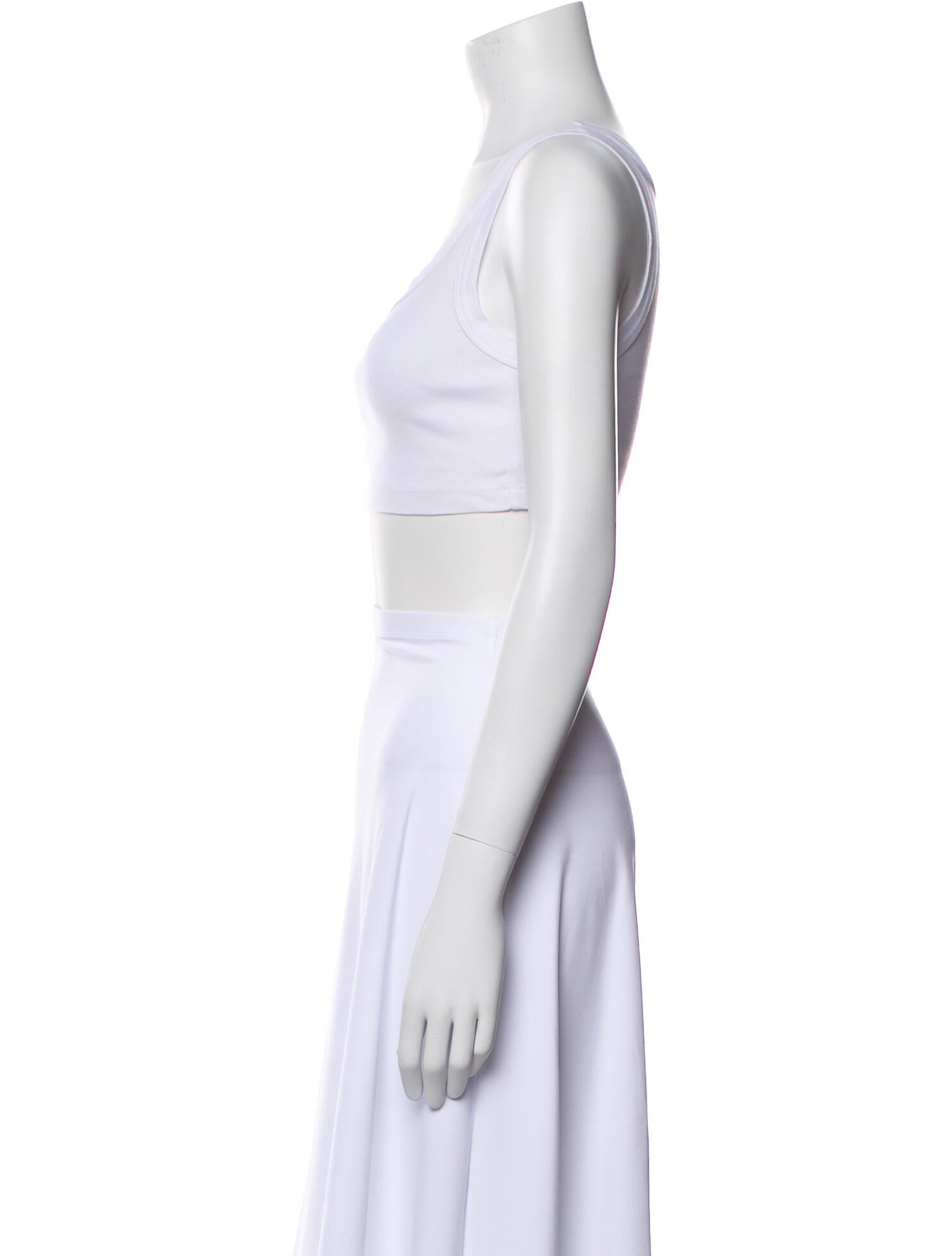 Prada 2023 Scoop Neck Crop Top