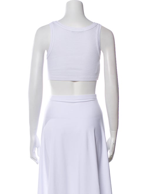 Prada 2023 Scoop Neck Crop Top