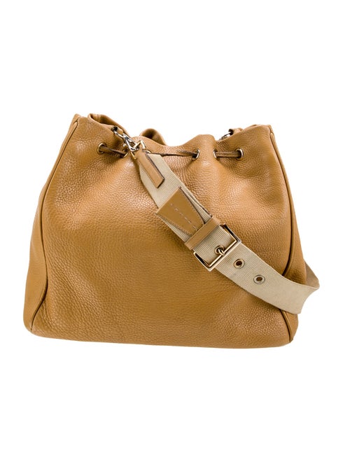 Prada Vitello Daino Leather Bucket Bag