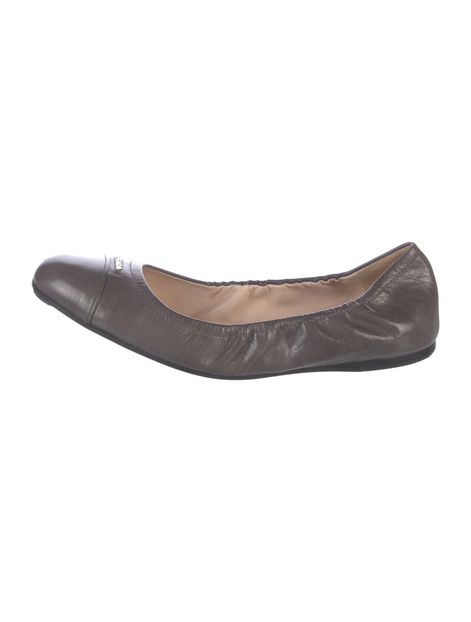 Prada Leather Ballet Flats