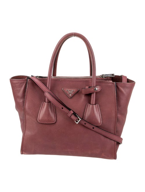 Prada Glace Calf Leather Twin Pocket