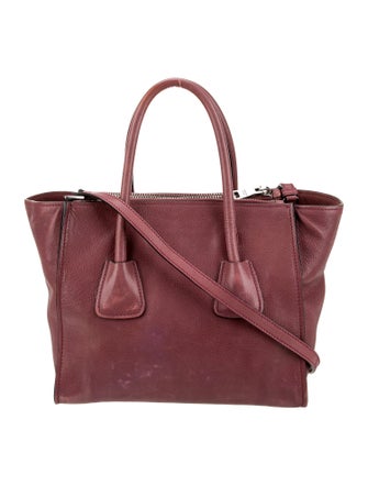 Prada Glace Calf Leather Twin Pocket