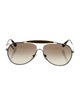 Prada Aviator Gradient Sunglasses