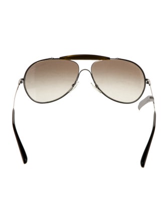 Prada Aviator Gradient Sunglasses