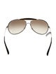 Prada Aviator Gradient Sunglasses