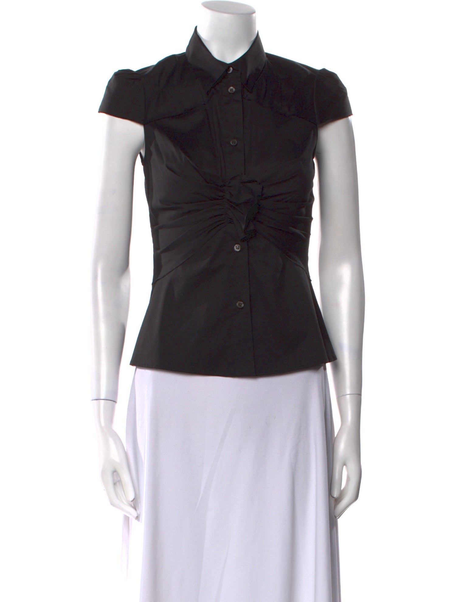 Prada Vintage 2008 Button-Up Top