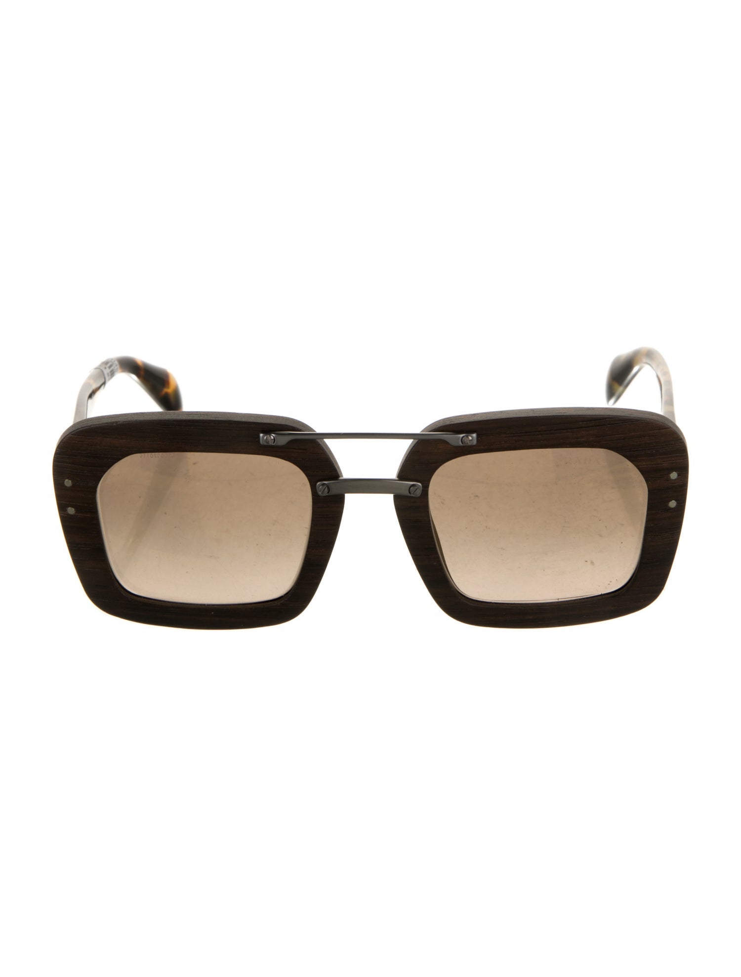 Prada Oversize Tinted Sunglasses