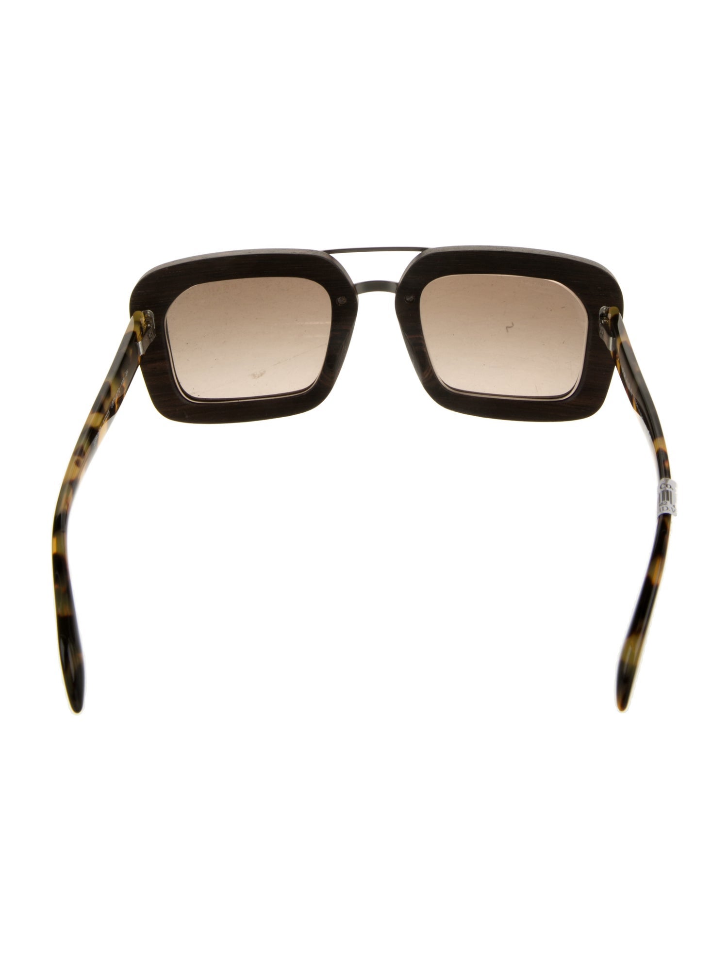 Prada Oversize Tinted Sunglasses