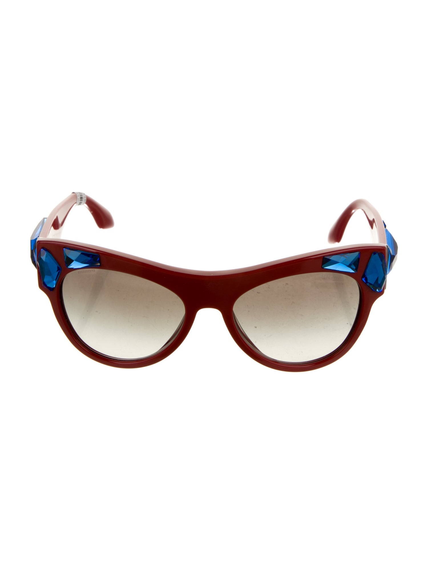 Prada Round Gradient Sunglasses