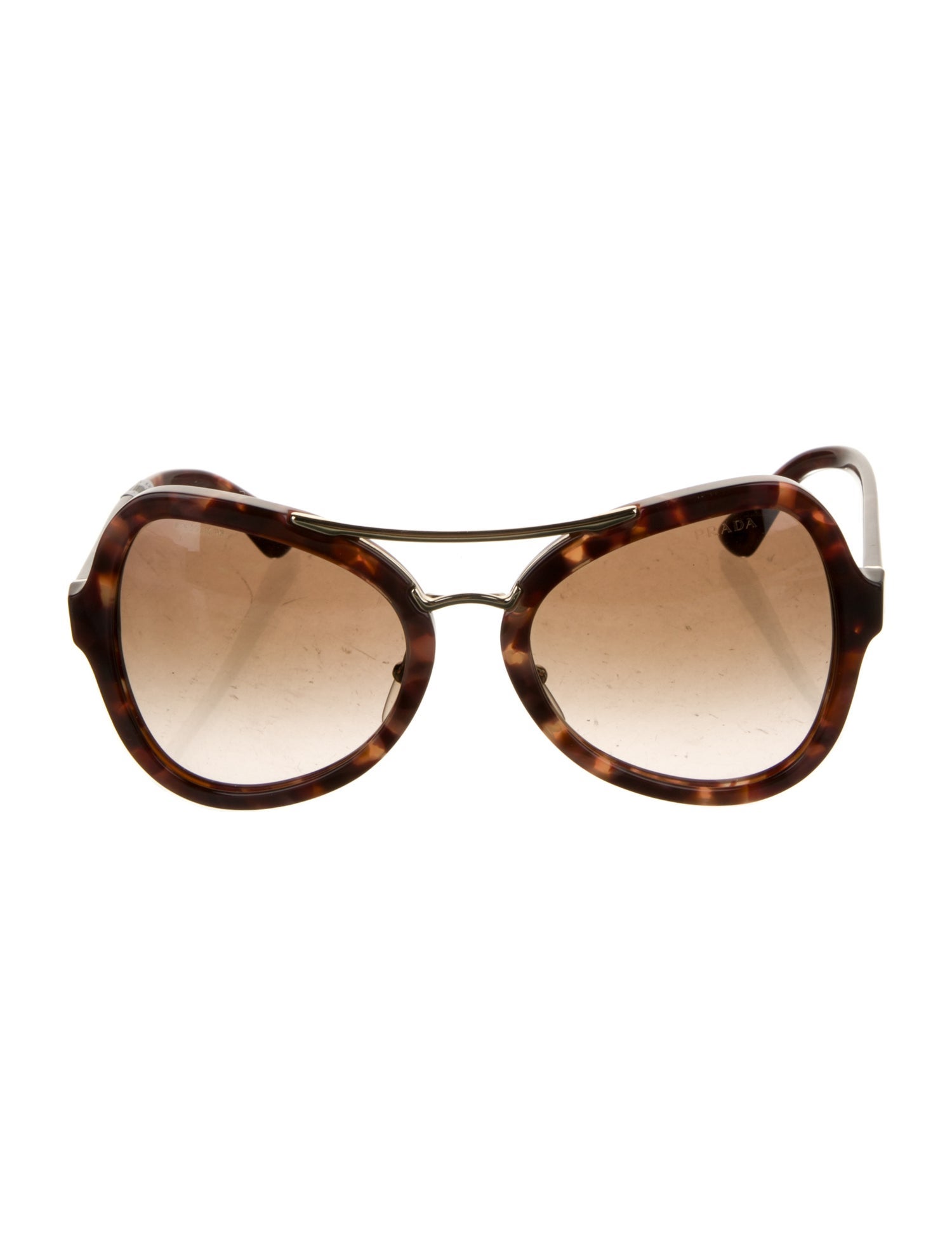 Prada Aviator Gradient Sunglasses