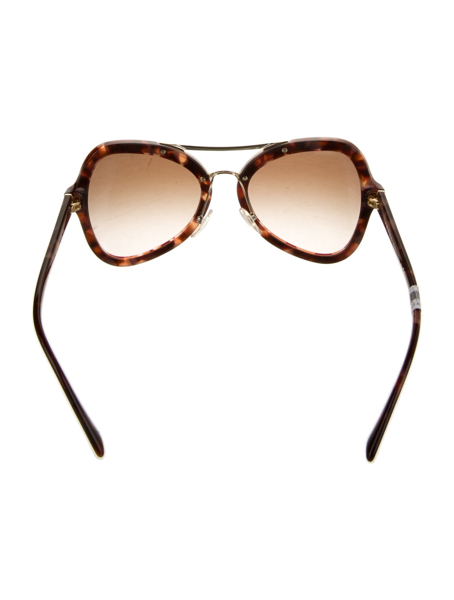 Prada Aviator Gradient Sunglasses