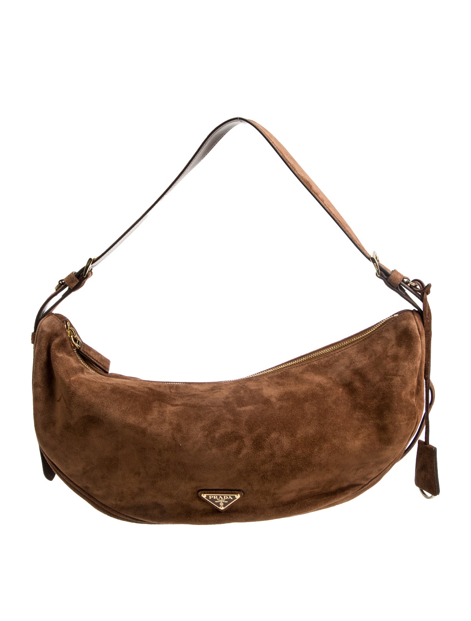 Prada Velvet Demi-Lune w/ Tags