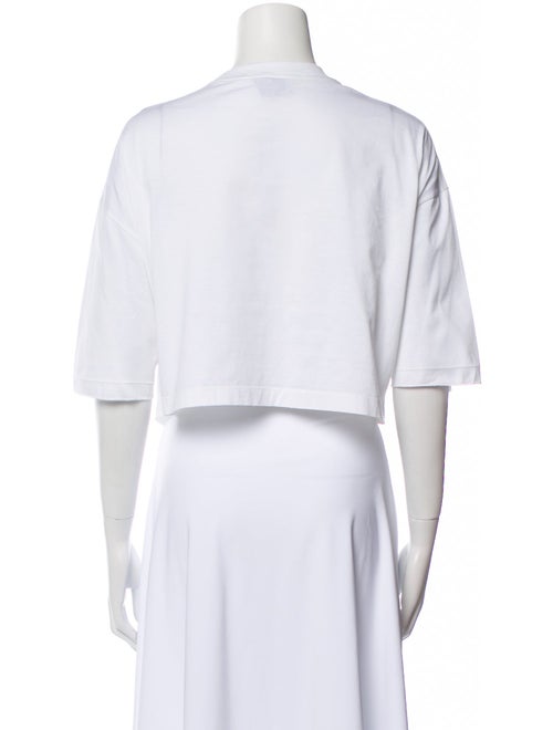 Prada 2022 Crew Neck Crop Top