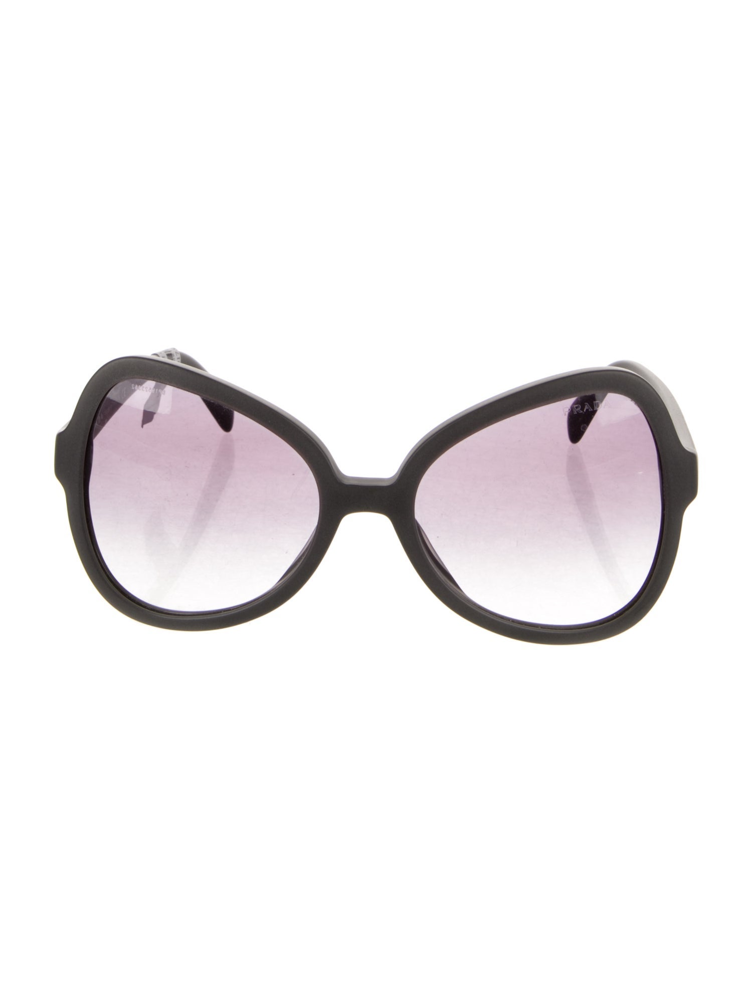 Prada Web Accent Oversize Sunglasses