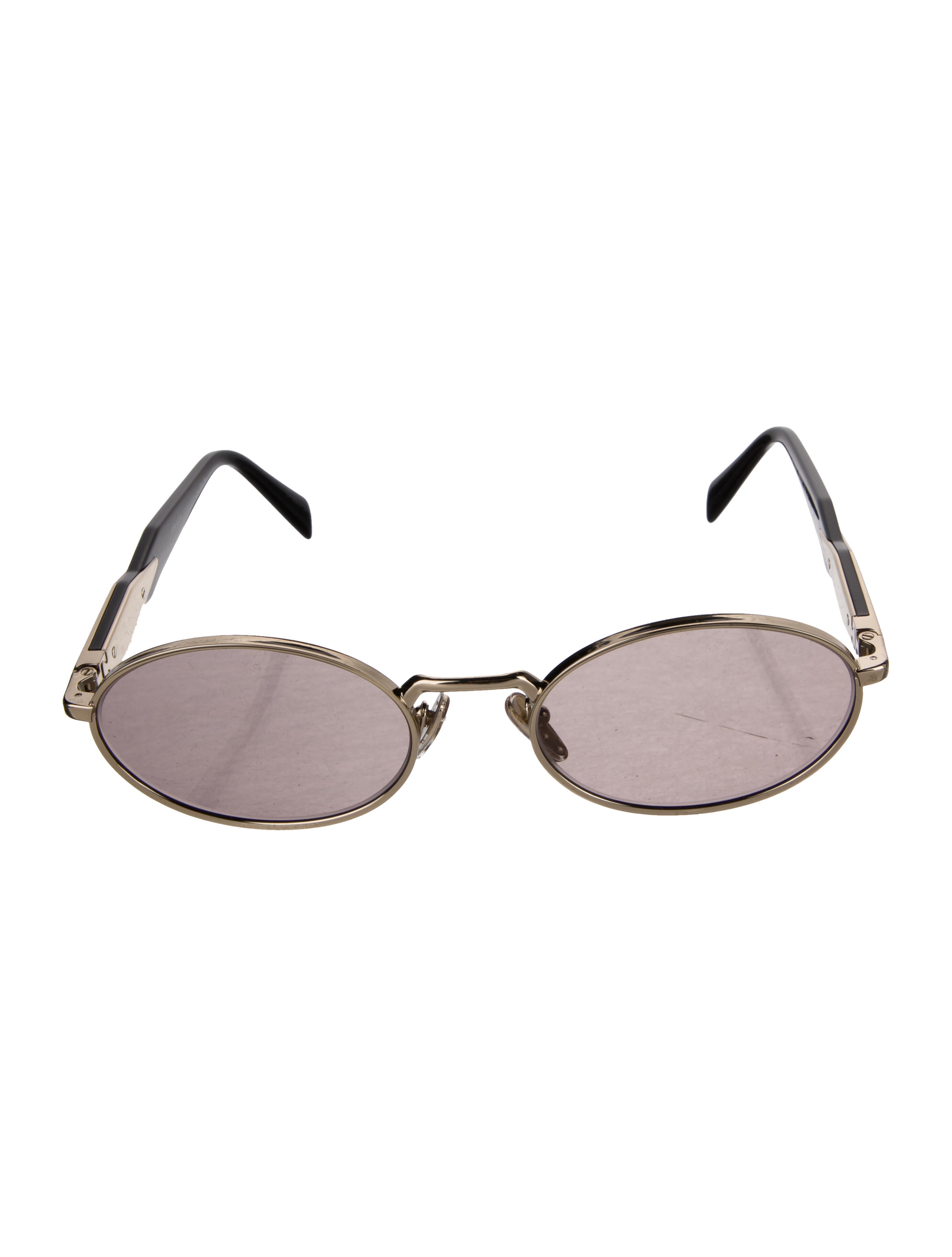 Prada Round Tinted Sunglasses