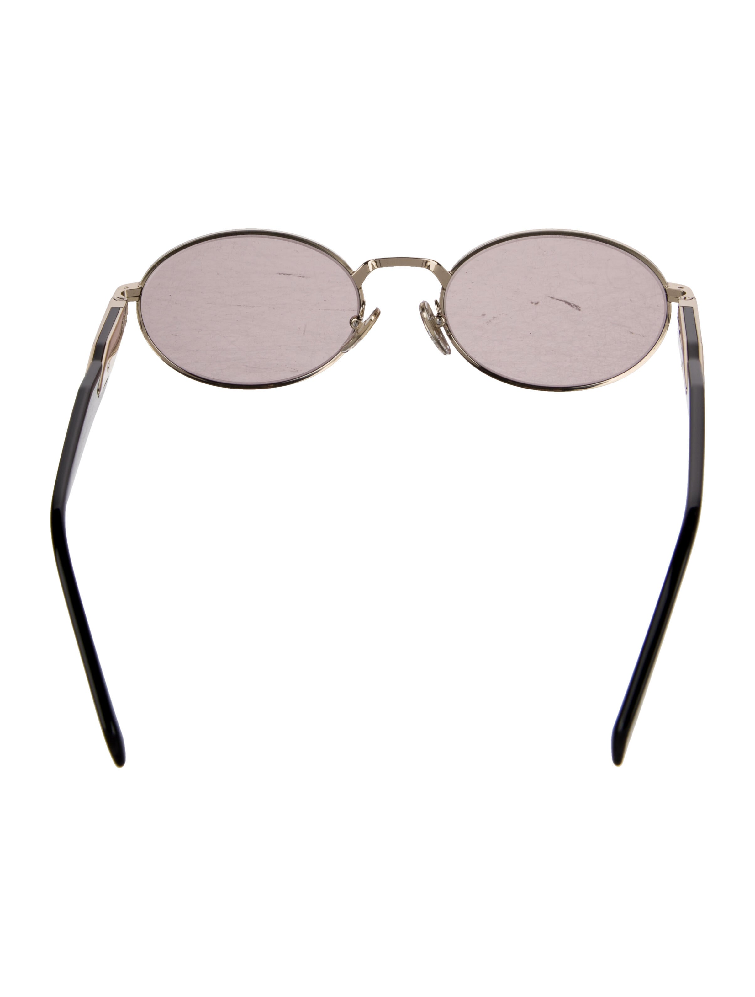 Prada Round Tinted Sunglasses