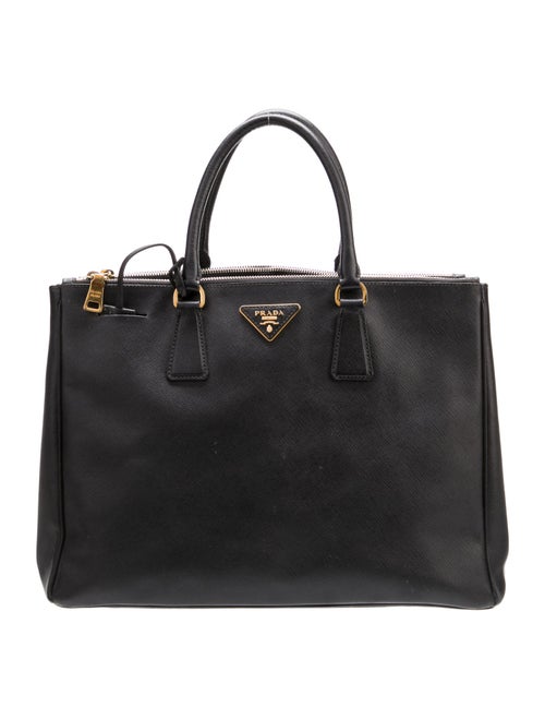 Prada Saffiano Leather Galleria Double Zip Large
