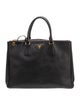 Prada Saffiano Leather Galleria Double Zip Large