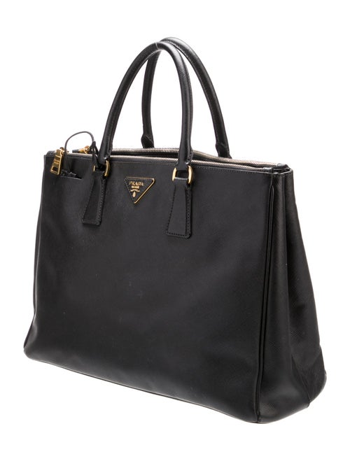 Prada Saffiano Leather Galleria Double Zip Large