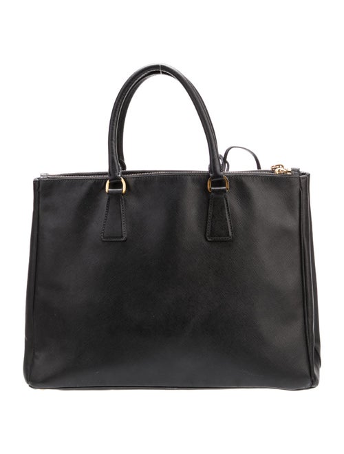 Prada Saffiano Leather Galleria Double Zip Large
