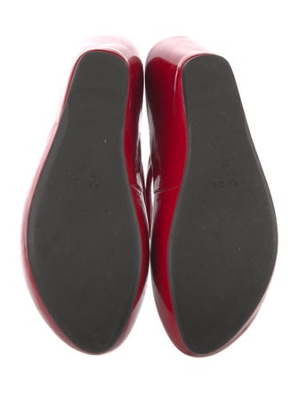 Prada Patent Leather Flip Flops