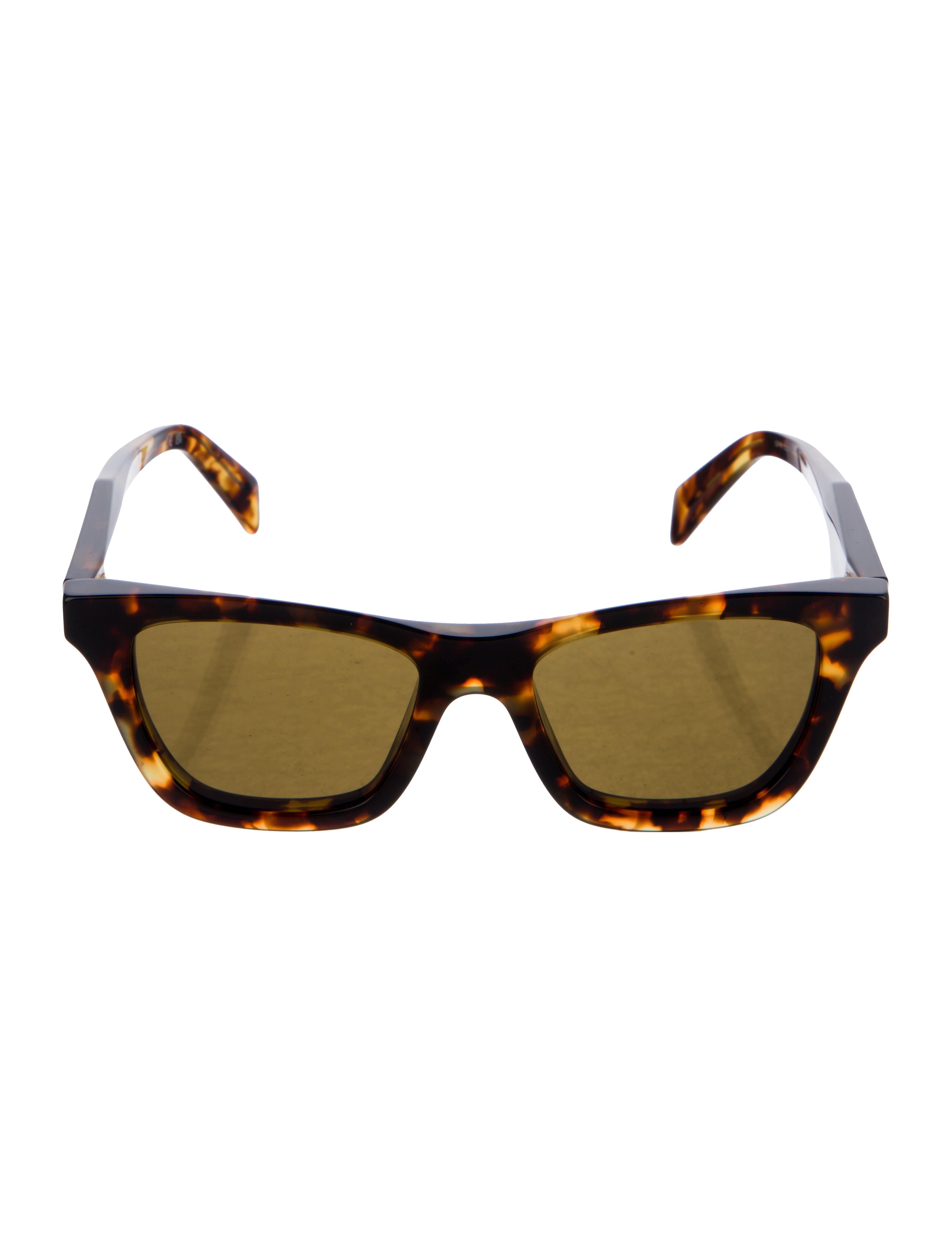 Prada Square Tinted Sunglasses