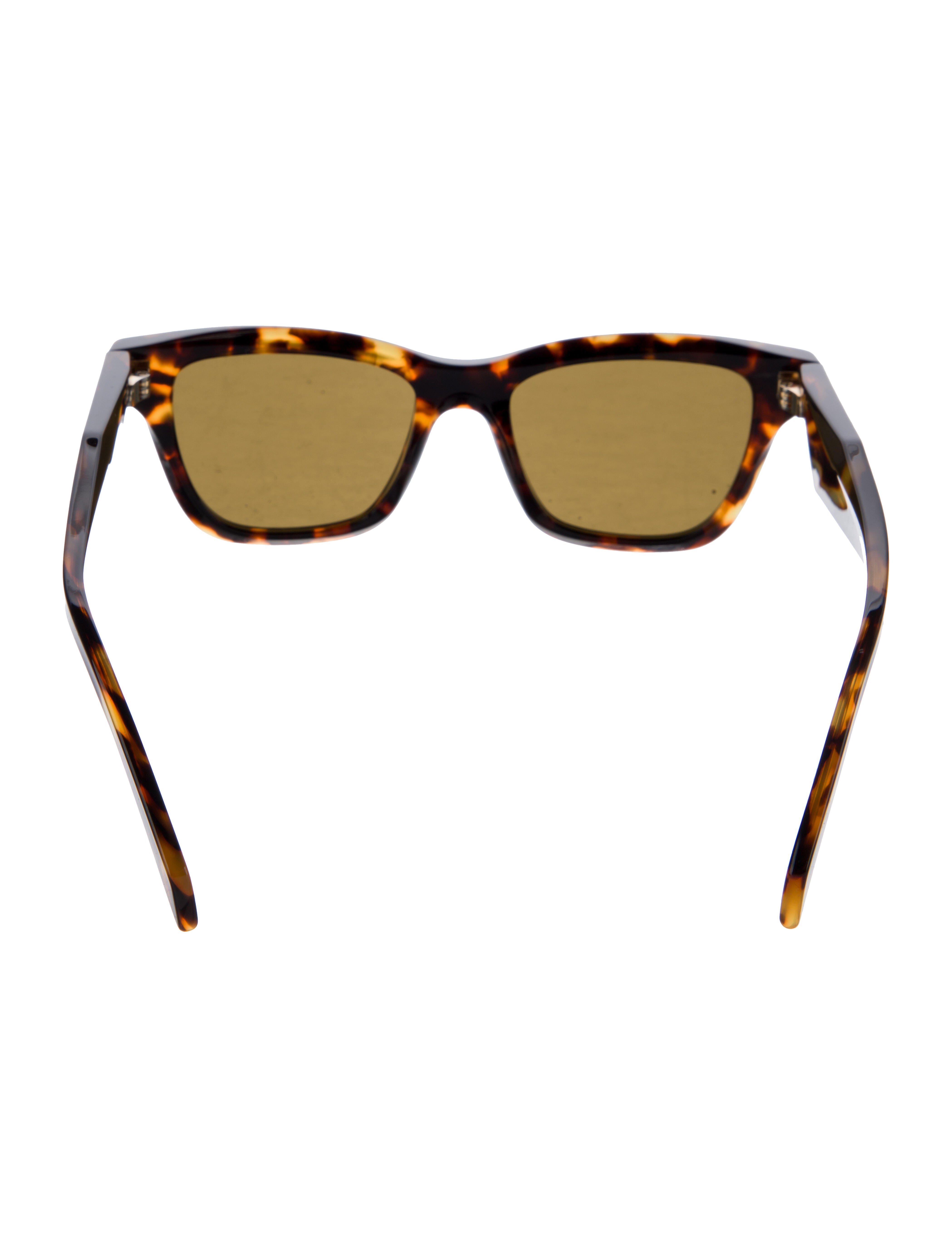 Prada Square Tinted Sunglasses