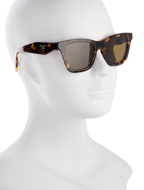 Prada Square Tinted Sunglasses