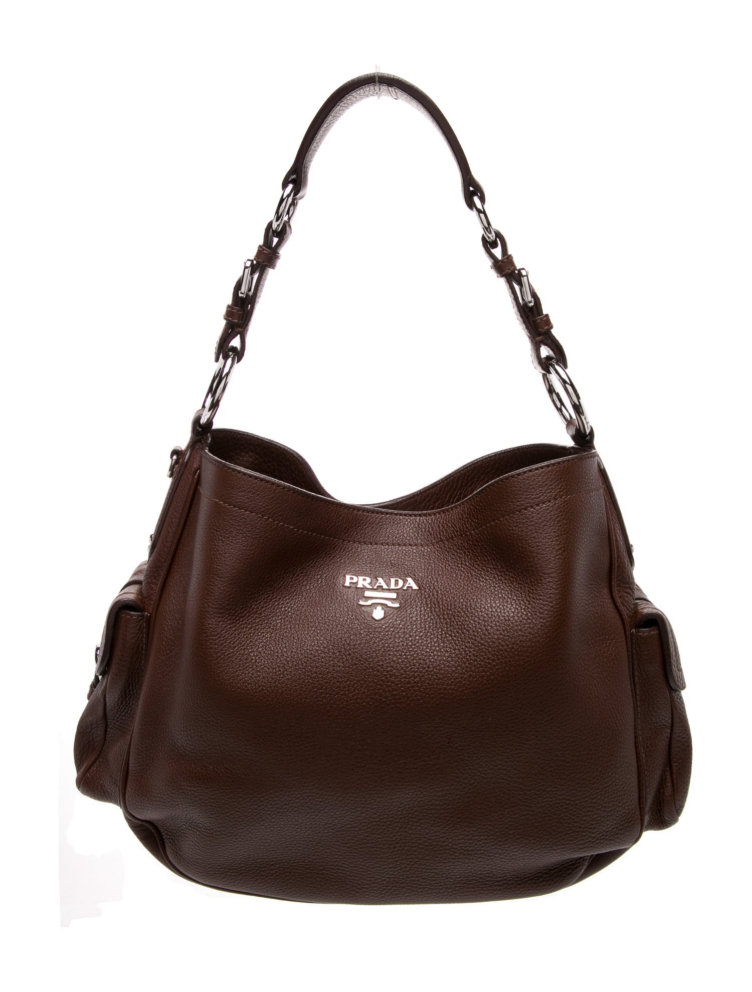 Prada Vitello Daino Leather Shoulder Bag