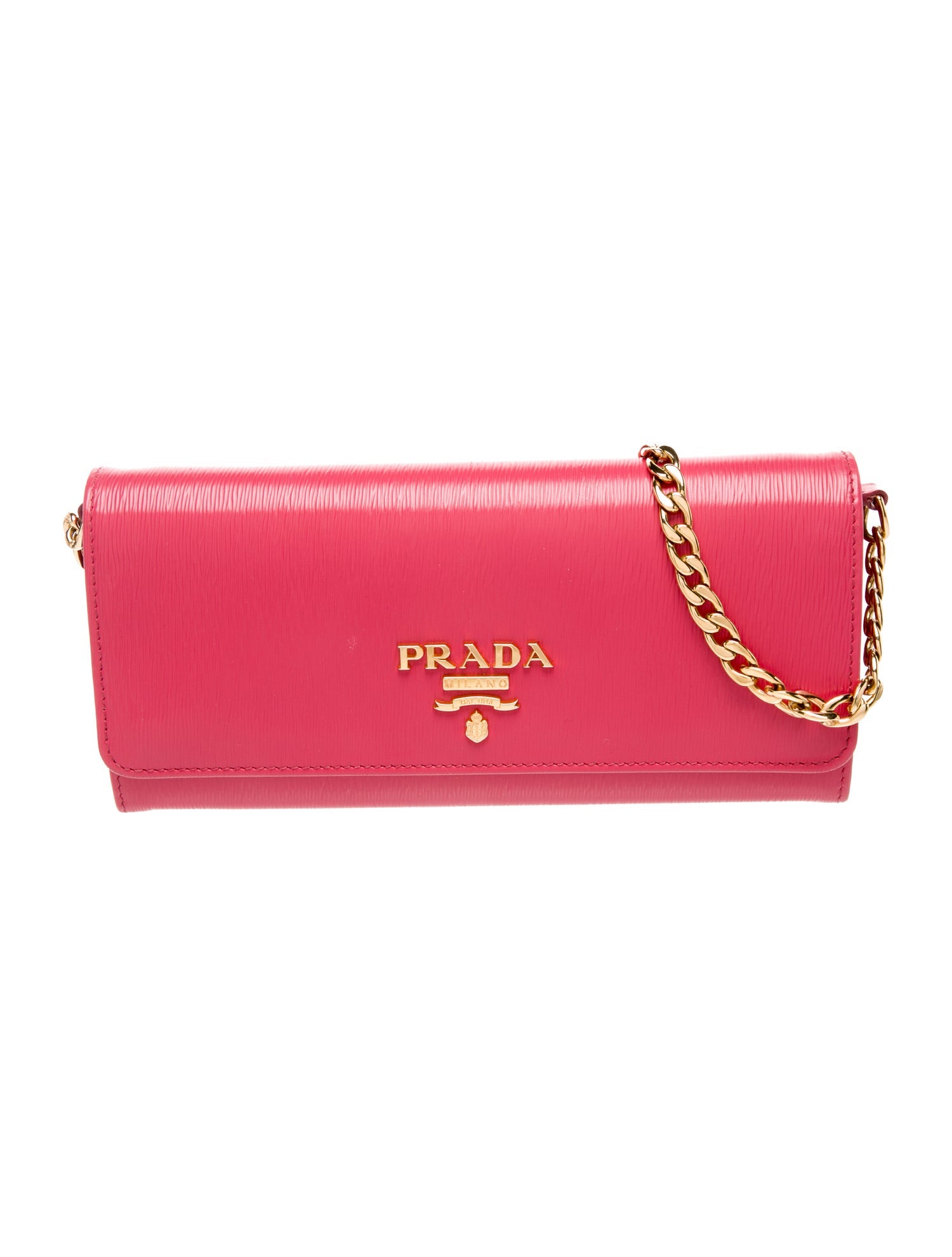 Prada Chain-Link Clutch