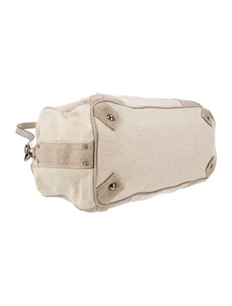 Prada Canvas Large Bowler Bag