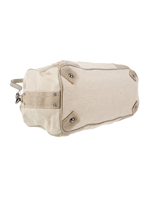 Prada Canvas Large Bowler Bag