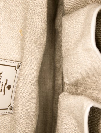 Prada Canvas Large Bowler Bag