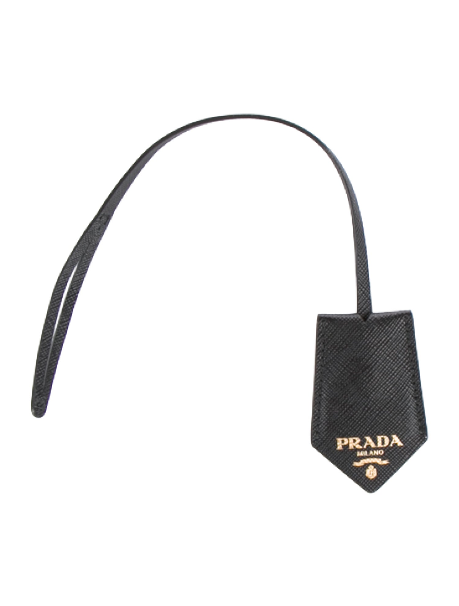 Prada Leather Bag Charm