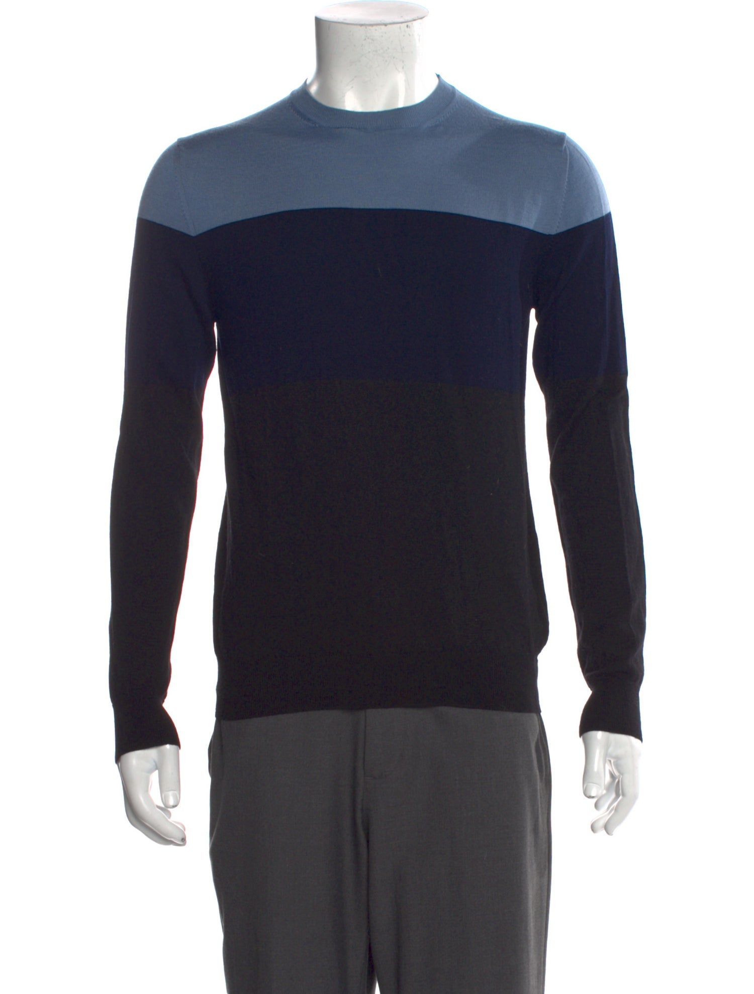 Prada 2015 Colorblock Pattern Pullover