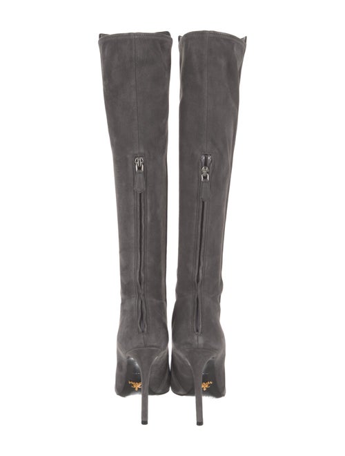 Prada Suede Sock Boots