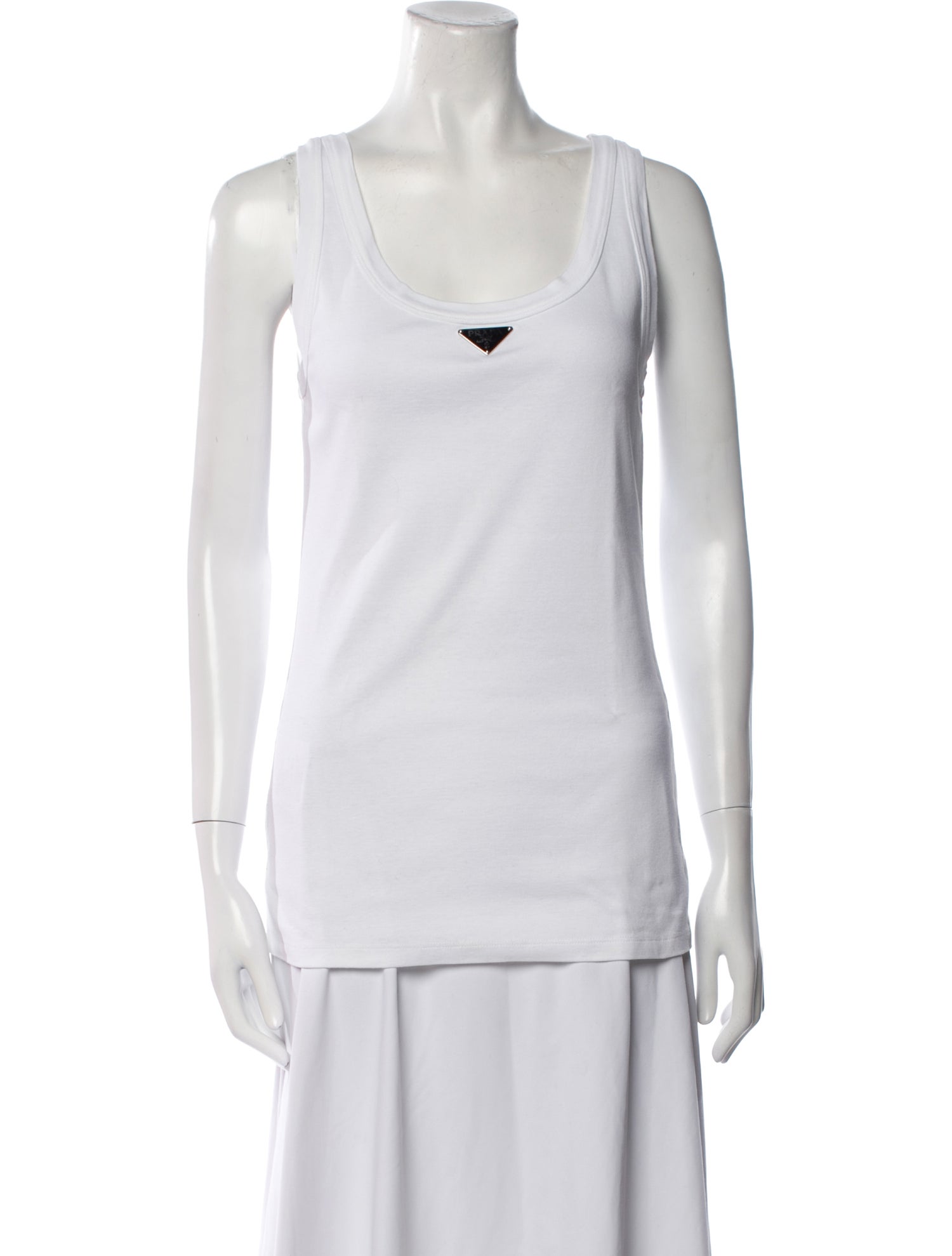 Prada 2022 Scoop Neck Top