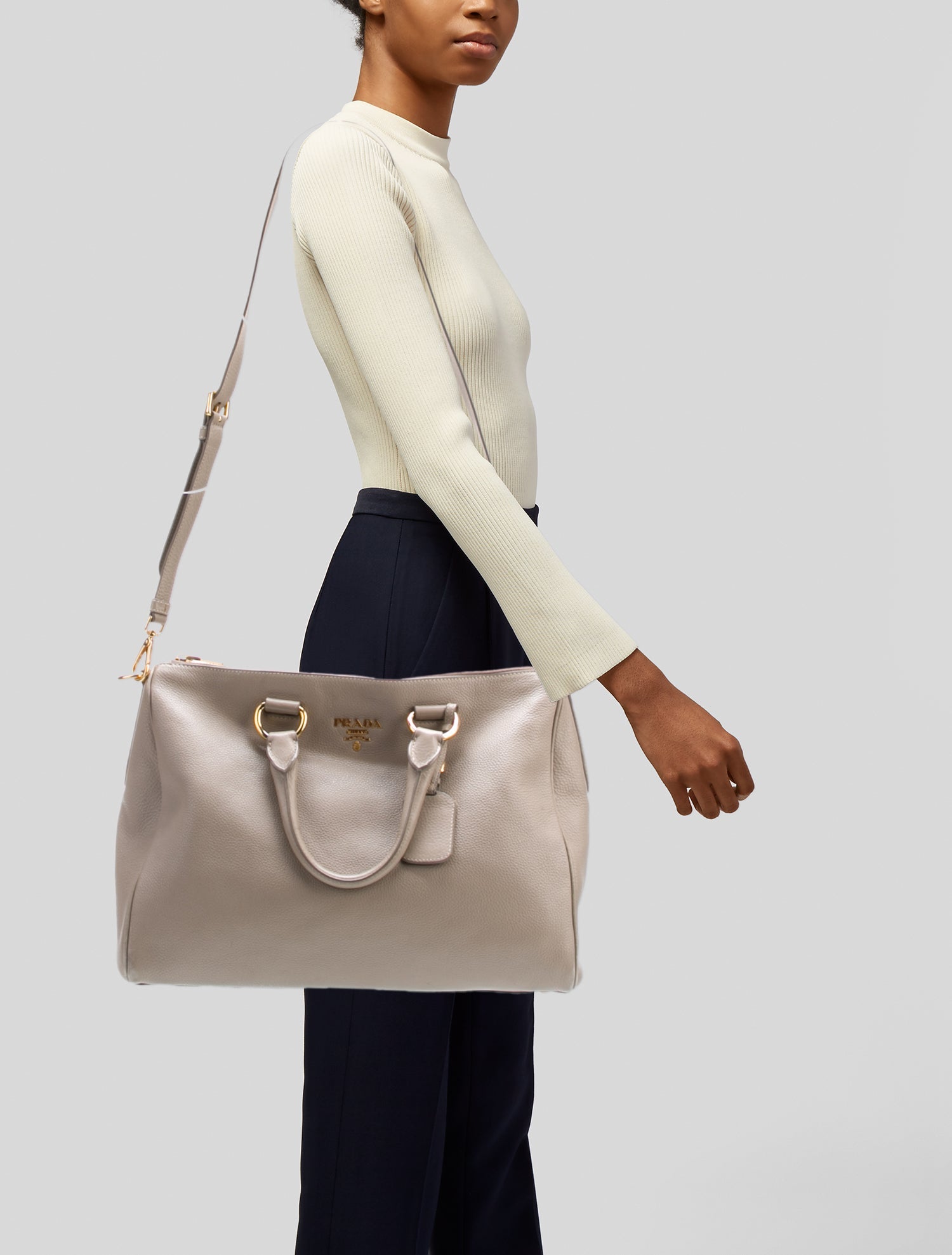 Prada Vitello Daino Leather Phenix