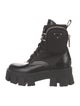 Prada Leather Combat Boots