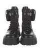 Prada Leather Combat Boots